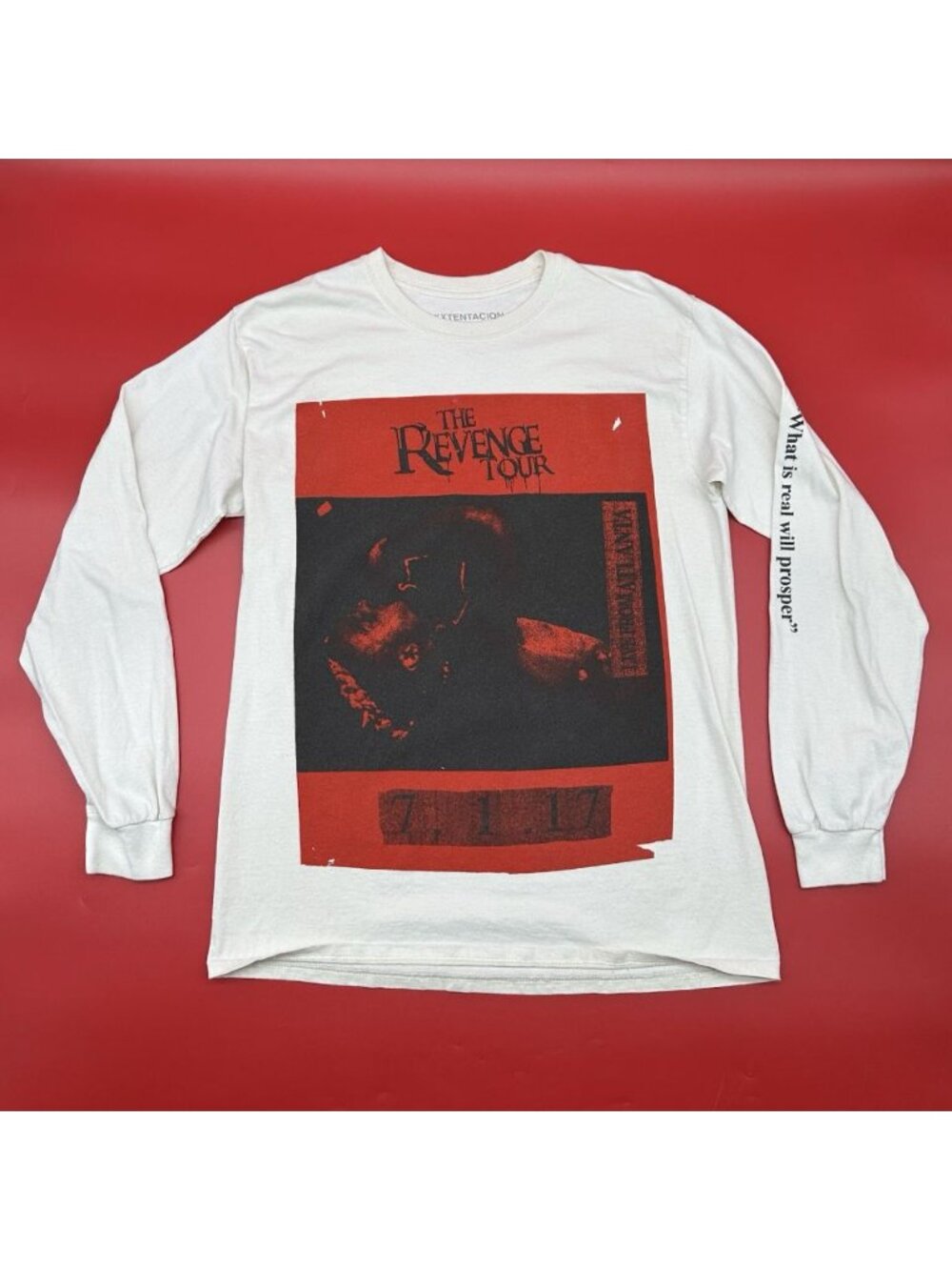 XXXTentacion The Revenge Tour 2017 Live from Atlanta Sz Medium Long Sleeve Shirt